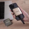 ポータブルSSD 4TB MagSafe対応 USB-C接続 USB 20Gbps 最大2000MB/s  グレー Transcend ESD420