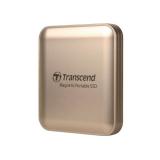 ポータブルSSD 4TB MagSafe対応 USB-C接続 USB 20Gbps 最大2000MB/s  ゴールド Transcend ESD420