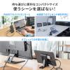 【在庫限り】ドッキングステーション HDMI 4K コンパクト スタンド機能付  Type-C Switch対応