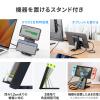 【在庫限り】ドッキングステーション HDMI 4K コンパクト スタンド機能付  Type-C Switch対応