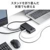 【在庫限り】ドッキングステーション HDMI 4K コンパクト スタンド機能付  Type-C Switch対応