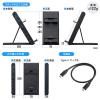 【在庫限り】ドッキングステーション HDMI 4K コンパクト スタンド機能付  Type-C Switch対応
