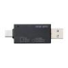 SDカードリーダー microSDカード USB A USB Type-Cコネクタ Androidスマホ タブレット Mac Windows