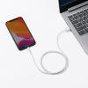 ライトニングケーブル(iPhone・iPad・Apple MFi認証品・充電・同期・Lightning・1m・ホワイト)