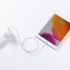 ライトニングケーブル(iPhone・iPad・Apple MFi認証品・充電・同期・Lightning・1m・ホワイト)