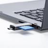 メディアケース付き SD/microSDカードリーダー USB 3.1 Gen1 USB A USB Type-Cコネクタ
