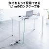 USBハブ USB Aポート×10 USB 5Gbps 個別スイッチ付き セルフパワー