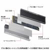 M.2 SSD用ヒートシンク 両面実装対応 ブラック