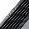 M.2 SSD用ヒートシンク 両面実装対応 ブラック