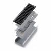 M.2 SSD用ヒートシンク 両面実装対応 ブラック