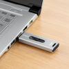 スティック型SSD 2TB USB3.2 Gen2 USB A スライド式コネクタ シルバー テレビ録画 ゲーム機 PS5/PS4対応