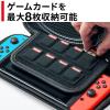 【在庫限り】Nintendo Switch専用セミハードケースセット 画面保護ガラスフィルム クリーニングクロス付き ブラック