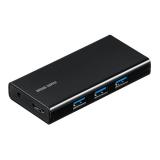充電ポート付きUSBハブ 7ポート USB3.2 Gen1 充電ポート×2 セルフパワー ACアダプタ付 ポータブルHDD対応