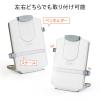 データホルダー 書見台 高さ調整 4段階角度調整 スケール付き ペンホルダー コンパクト 滑り止め グレー
