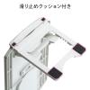 データホルダー 書見台 高さ調整 4段階角度調整 スケール付き ペンホルダー コンパクト 滑り止め グレー