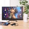 【在庫限り】USB3.0ドッキングステーション USB A接続 HDMI VGA USBハブ ギガビット対応LANポート Windows専用