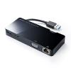 【在庫限り】USB3.0ドッキングステーション USB A接続 HDMI VGA USBハブ ギガビット対応LANポート Windows専用