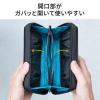 セミハード ガジェットポーチ ブラック