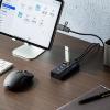 【在庫限り】スマホ充電ポート付きUSBハブ USB 3.2 Gen1 USB A×4 USB-C×1 USB Type-C変換アダプタ付き セルフパワー