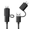 【在庫限り】スマホ充電ポート付きUSBハブ USB 3.2 Gen1 USB A×4 USB-C×1 USB Type-C変換アダプタ付き セルフパワー