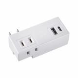 高機能モバイルタップ　(AC×2個口+USB-A×1+Type-C×1)