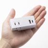 高機能モバイルタップ　(AC×2個口+USB-A×1+Type-C×1)