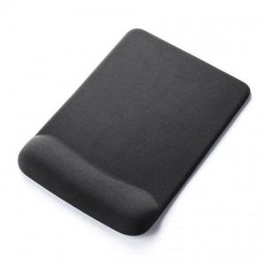 【アウトレット】ジェルリストレスト付きマウスパッド ブラック