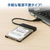 SATA-USBタイプA変換ケーブル USB3.0 USB3.1 Gen1 2.5インチ UASP対応 SSD HDD