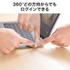 指紋認証リーダー PC用 USB接続 Windows Hello Windows11/10対応 指紋最大10件登録