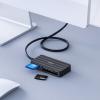 マルチカードリーダー SD microSD CF xDピクチャーカード MS対応 5 in 1 USB-C USB A接続