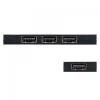 USBハブ USB2.0 4ポート コンパクト ブラック