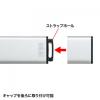 USBメモリ 8GB USB2.0 シルバー サンワサプライ製