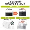 手元スピーカー 有線 テレビスピーカー 10W高出力 5mケーブル 繰り返し使える充電式  ホワイト
