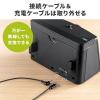 手元スピーカー 有線 テレビスピーカー 10W高出力 5mケーブル 繰り返し使える充電式  ホワイト