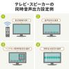 手元スピーカー 有線 テレビスピーカー 10W高出力 5mケーブル 繰り返し使える充電式  ホワイト
