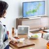 手元スピーカー 有線 テレビスピーカー 10W高出力 5mケーブル 繰り返し使える充電式  ホワイト