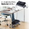 あったかフットレスト フットウォーマー 高さ 角度調整 デスク用 足置き台