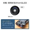 【在庫限り】電動エアダスター 充電式 4段階風量調整 ガス不使用 自動噴射/手動噴射 シリコンノズル付き アルミ製 レッド