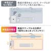 ノートPC縦置きスタンド型 ドッキングステーション 6in1 USB-C接続 HDMI×2 USB PD100W LAN端子