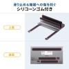 ノートPC縦置きスタンド型 ドッキングステーション 6in1 USB-C接続 HDMI×2 USB PD100W LAN端子