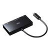 Gigabit対応 USB-LANアダプタ USB Type-C接続USBハブ付き 3ポート USB3.1 Gen1
