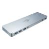 【処分特価】USB Type-C ドッキングステーション 据え置きタイプ PD/60W対応 4K対応 9in1 HDMI×2 DisplayPort×2 Type-C×1 USB3.0×4 LAN