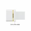 USBメモリ 64GB USB 5Gbps USB A USB Type-C デュアルコネクタ ホワイト