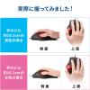 【在庫限り】有線トラックボール LUNA 親指操作タイプ 光学式センサー