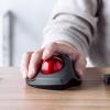 【在庫限り】Bluetooth&無線トラックボール GRAVI 人差し指操作 5ボタン 光学式センサー