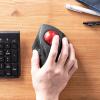 【在庫限り】Bluetooth&無線トラックボール GRAVI 人差し指操作 5ボタン 光学式センサー