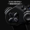 16ボタン ゲームパッド 全ボタン連射対応 Xinput対応 振動機能付 日本製高耐久シリコンラバー使用 Windows専用 マットブラック