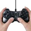 多ボタンゲームパッド(16ボタン・全ボタン連射対応・アナログ・デジタル・Xinput対応・振動機能付・日本製高耐久シリコンラバー使用・windows専用)