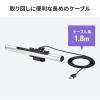 【処分特価】ノートパソコンライト PCライト USBライト クリップライト 無段階調光 調色可能 タッチ操作 最大60ルーメン 小型