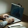 【処分特価】ノートパソコンライト PCライト USBライト クリップライト 無段階調光 調色可能 タッチ操作 最大60ルーメン 小型